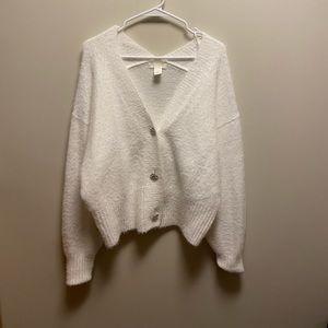 H&M rhinestone button cardigan